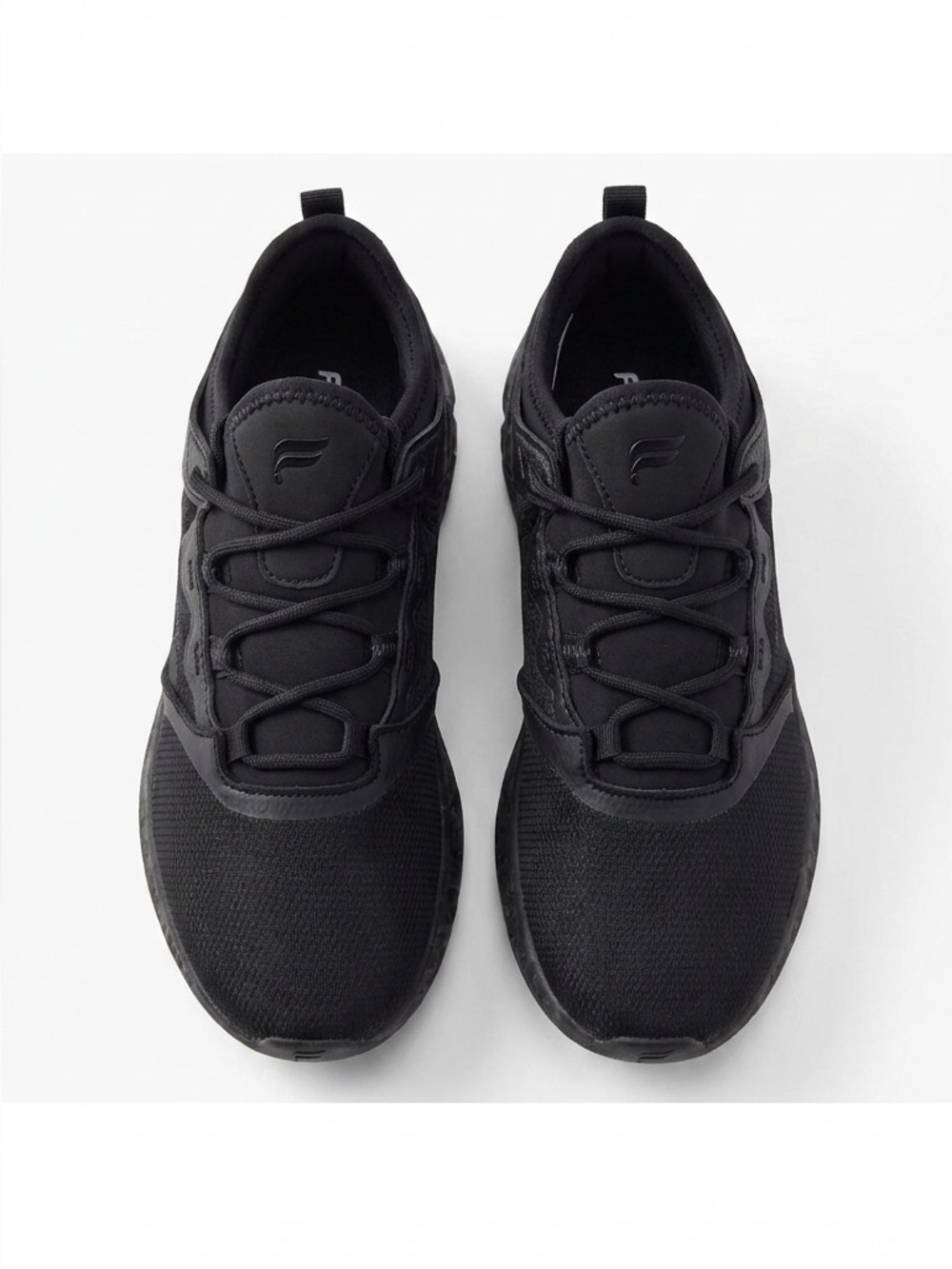 Fabletics Cambria Performance Sneakers Triple Black Athletic Shoes Women’s 7